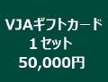 VJAギフトカード　１セット金額　50,000円